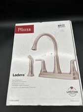 Pfister Ladera 2-Handle Kitchen Faucet Spot Defense Stainless Steel F-036-4LRGS
