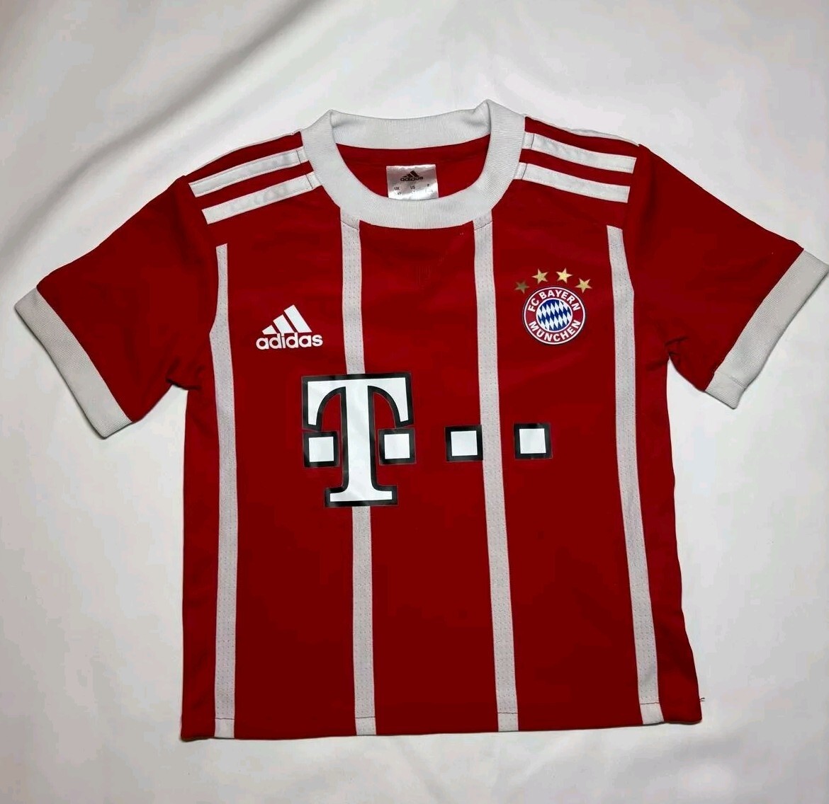 Adidas 2017/18 HOME Authentic Jersey Bayern Munich Size 4t | eBay