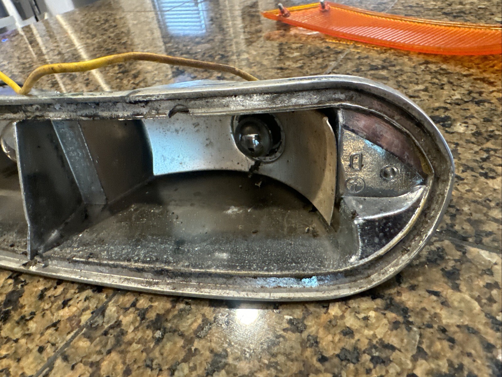 1970 Lamborghini Miura Fiat 124 Spider Right Turn Indicator Assembly CARELLO