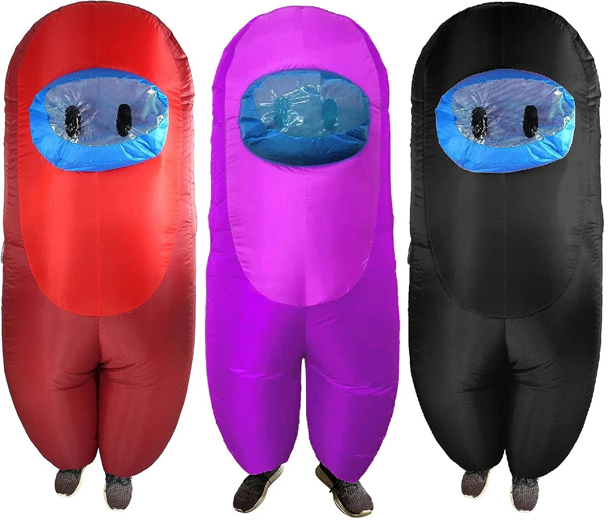 Match Cucumber Monopoly inflatable among us costume adult Flash