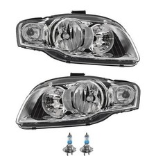 Scheinwerfer Set inkl. OSRAM Lampen H7 mit LWR Motor für Audi A4 8EC B7 8ED