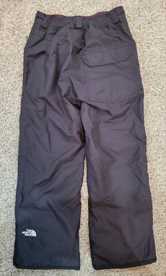Youth/Junior Black North Face HyVent Snow Pants Size Medium | eBay