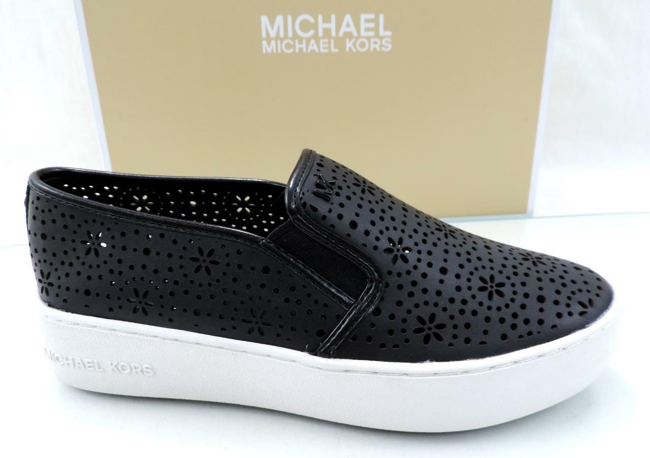 michael kors black slip on shoes