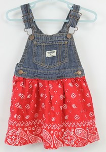 oshkosh overall dress