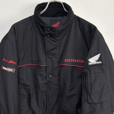 HONDA カバーオール 赤・黒 Honda Racing　サイズM HONDA カバーオール 赤・黒 Honda Racing サイズM HONDA