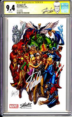 AVENGERS #1 SCOTT CAMPBELL VARIANT SDCC STAN LEE EDITION CGC SS