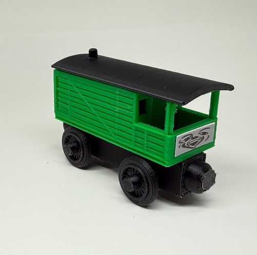 Ferrocarril de madera Breakvan, tren de caboose hecho a medida Thomas Friends Brio - Elige - Imagen 58 de 61