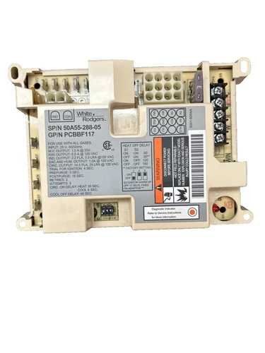 White Rodgers 50A55-288-05 Amana PCBBF117 Furnace Control Circuit Board