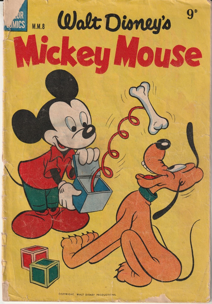 Australian Walt Disney Comic Mickey Mouse M.M. 8 - W. G.