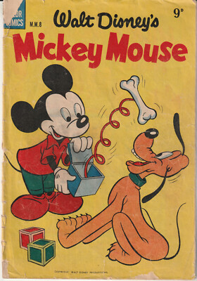 Australian Walt Disney Comic Mickey Mouse M.M. 8 - W. G. Publications 1954