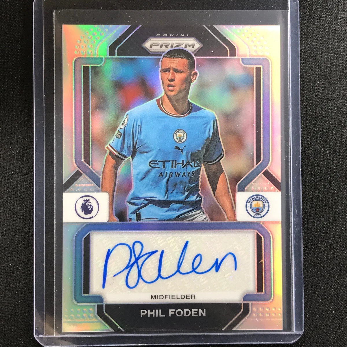 2022-23 Prizm EPL PHIL FODEN Signatures Auto Silver Prizm 86/99 | eBay