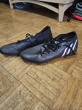 Adidas Predator Firm Ground Soccer Football Cleats Boots Mens Black Size 10