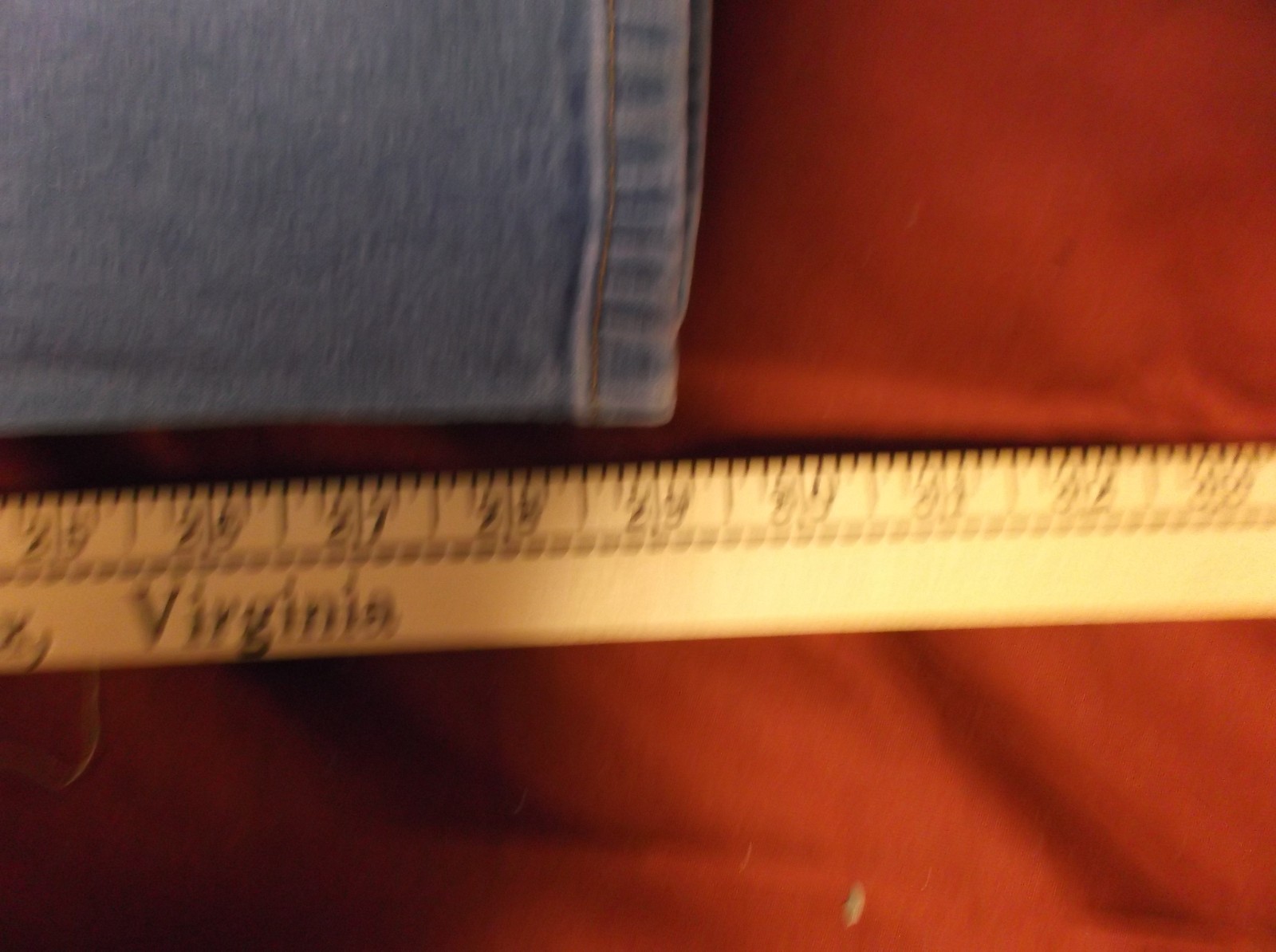 WOMEN'S AUTHENTIC LL BEAN BLUE JEANS 16M TALL 32 X 29 PANTS DURABLE