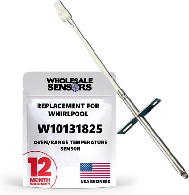 #ad Whirlpool W10131825 Oven Range Replacement Temperature Sensor 12 Month Warranty $11.49