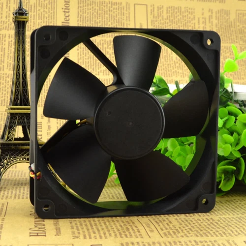 1X new FD121238EB Y.S.TECH 12038 12V 0.83A 12CM Chassis Cooling Industrial Fan - Afbeelding 3 van 4