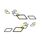 Car Stickers Sports Styling Decals Decor Vinyl Waterproof Body Accessories 2Pcs