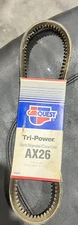 CARQUEST GATES AX26 V-belt Vbelt  1/2 x 28in  Vbelt