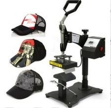 Digital Swing Arm Hat/Ball Heat Transfer Press Sublimation Machine 110/220V