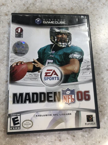 MADDEN NFL 2006 06 FOOTBALL GAME CUBE Nintendo GAMECUBE GAME DISC & CASE NES HQ