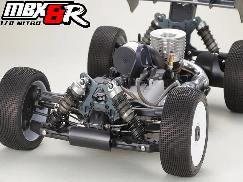 Mugen Seiki 1:8 GP 4WD Off-Road Buggy MBX-8R E2027 RC coche modelo - Imagen 4 de 4