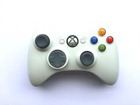 Official Genuine Original Microsoft Xbox 360 Wireless Controller Game Pad White