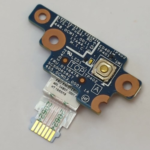 Lenovo ThinkPad P52s Power Button Board Einschaltknopf Platine Powerbutton