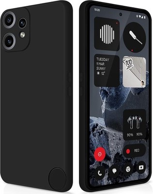 Hochwertige Hülle für Nothing CMF Phone 2 Pro - Schwarz