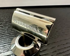 Rare Vintage 1960’s PERSONNA Tech/ Aluminum Handle/British Made/31 grams