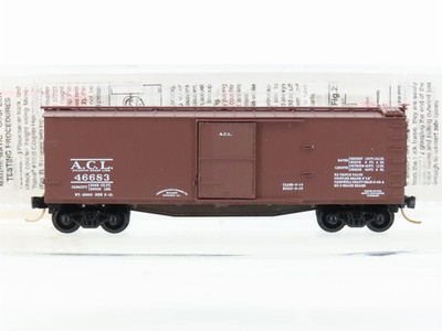 N Scale Micro-Trains MTL 39080 ACL Atlantic Coast Line 40' Wood Box Car #46683