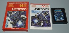 Atari 2600 - ASTEROIDS - Boxed & Complete - Tested Working VGC
