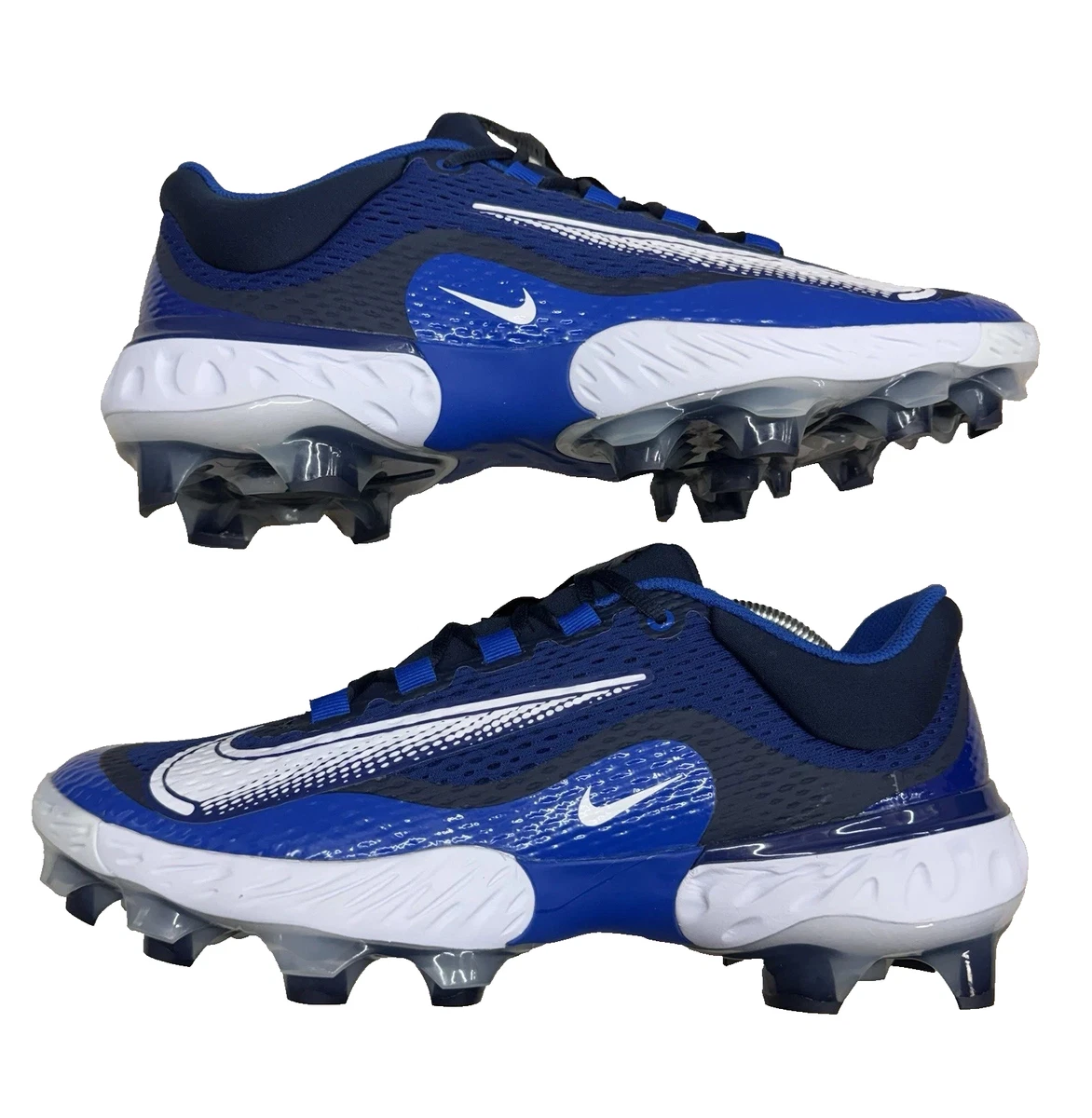 Nike Men’s 12.5 Alpha Huarache Elite 4 Low MCS Baseball Cleats Blue DX6962-414 Amazon.com | Nike Alpha Team Huarache Elite 4 Low Metal  main image 4