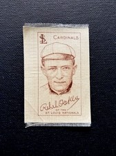 1911 S74 Silk Rebel Oakes GD Tobacco Silks Scarce Cardinals
