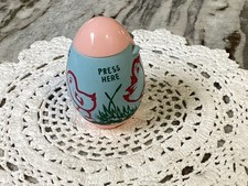 VTG Ideal Co. Pop Up Toy Chicken In Egg That Peeps-USA Made