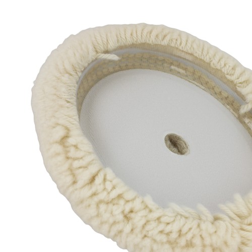 7 Inch Wool Hook Loop Compound Bonnet Pad for Polisher Buffer Application - Bild 9 von 14