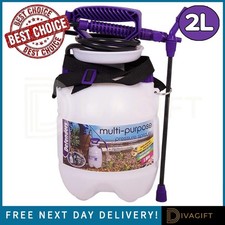 DEFENDERS MULTI-PURPOSE HOME & GARDEN PORTABLE PRESSURE WEED KILLER SPRAY 2L NEW
