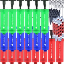 Pump for Sports Balls Hand Pump Including Needles and Nozzles - Suitable fo...