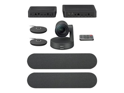 Logitech Rally Plus Kit für Videokonferenzen Digitale Videokamera SuperSpeed