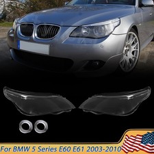 Headlight Lamp Lens Light Cover Fit For Bmw 5series E60 E61 525i 530i 535i 550i Headlight Lamp Lens Light Cover Fit For Bmw 5series E60 E61 525i 530i 535i 550i