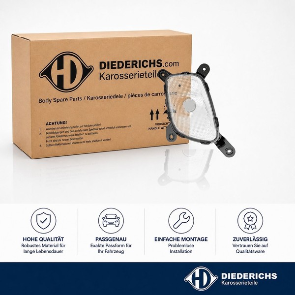 Tagfahrleuchte Links Diederichs 6507289 FÜR KIA-image
