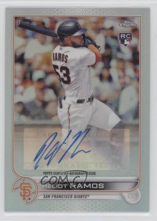 2022 Topps Chrome Update Auto Heliot Ramos #AC-HR Auto 0i7e