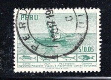 PERU LATIN AMERICA STAMPS   USED   LOT  1065W