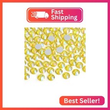 Jollin Glue Fix Crystal Flatback Rhinestones Glass Diamantes Gems for Nail Art C