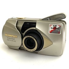 Olympus Stylus Epic Zoom 115 Deluxe  mju II QD 35mm Film Camera - TESTED