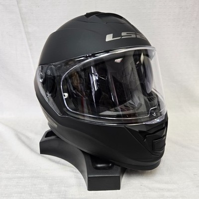 closeout ls2 helmet LS2 Assault Motorcycle Helmet Solid Matte Black XL *CLOSEOUT Was $179.98*