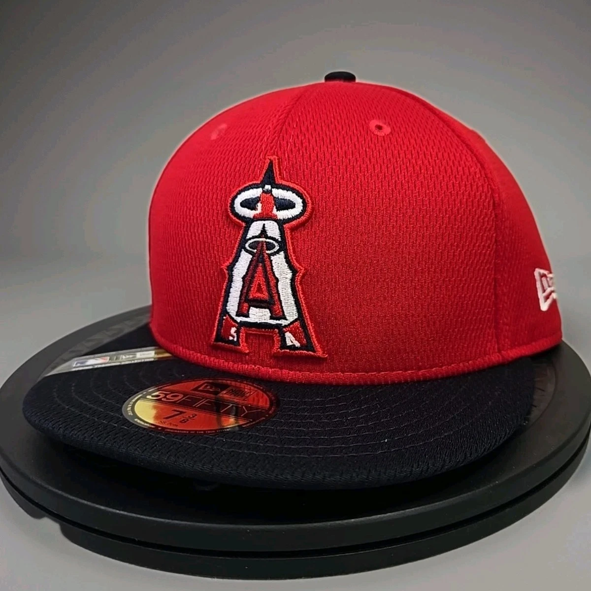 Red Los Angeles Angels MLB Fan Apparel & Souvenirs 7 3/8 Size for