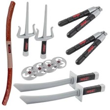 Ninja Warrior Toy Weapons Role Playset Kids Pretend Play Dress Up Set 1