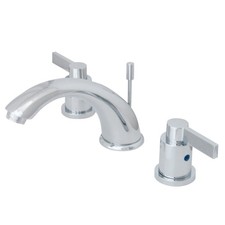 Kingston Brass KB896.NDL NuvoFusion 1.2 GPM Widespread Bathroom - Chrome