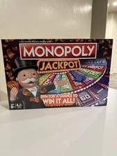 Hasbro Monopoly Jackpot Board Game - NEW IN BOX SEALED Toy 2-4 Players