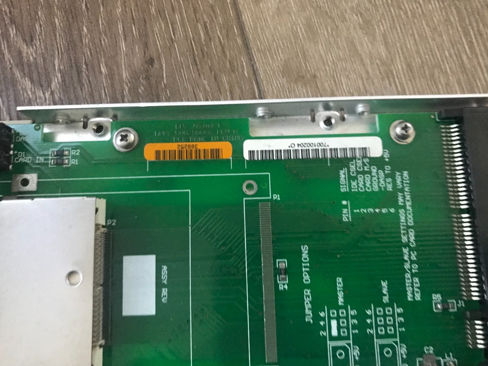 ADTRON SDDACF-01AI IDE  SOLIDSTATE DATA DRIVE CARD 720100093 REV A