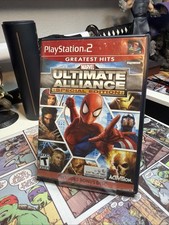 Marvel Ultimate Alliance Special Edition Ps2 Greatest Hits CIB Bonus Disc Tested
